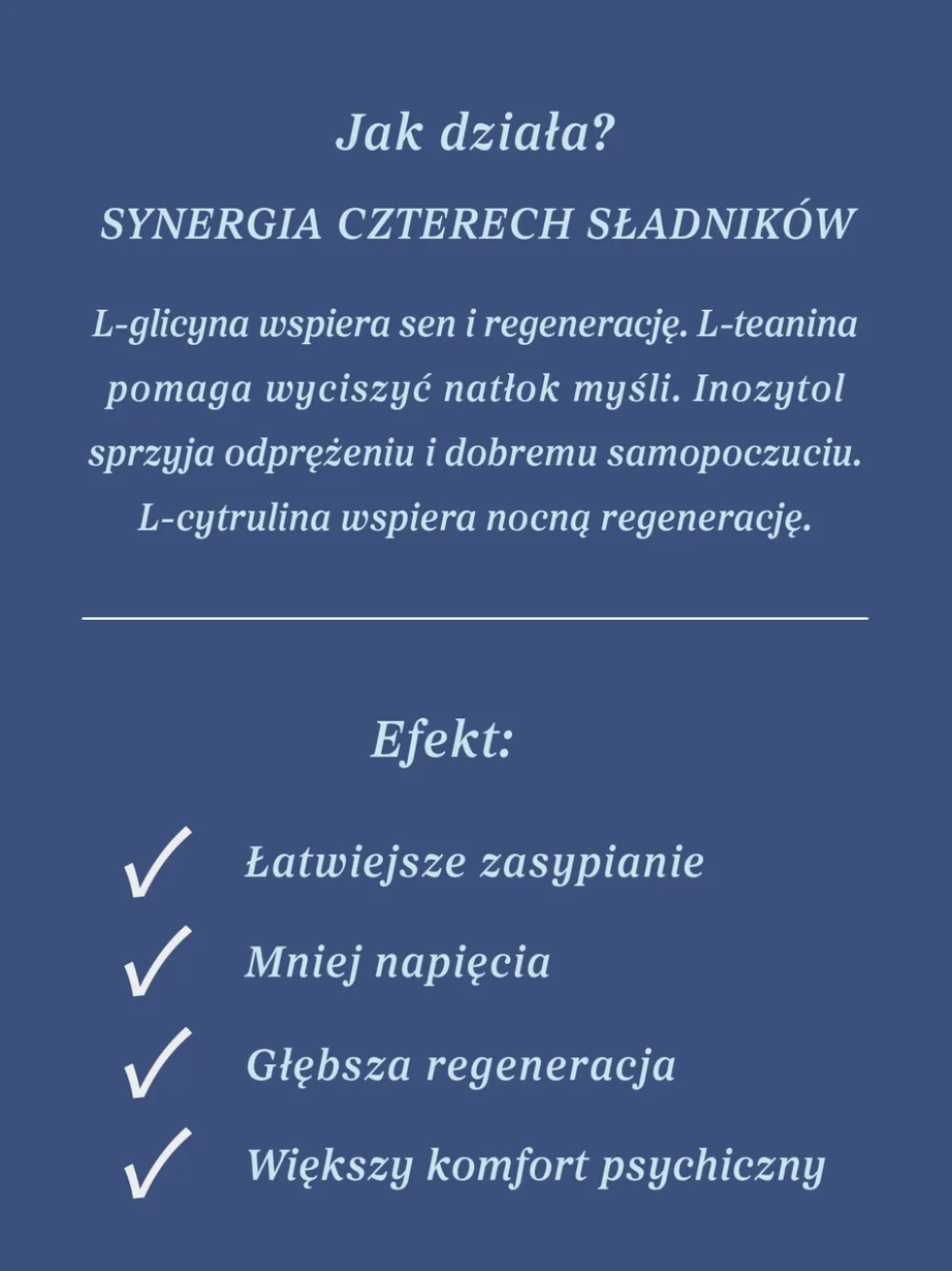 Aminosen - aminokwasowa mieszanka na sen