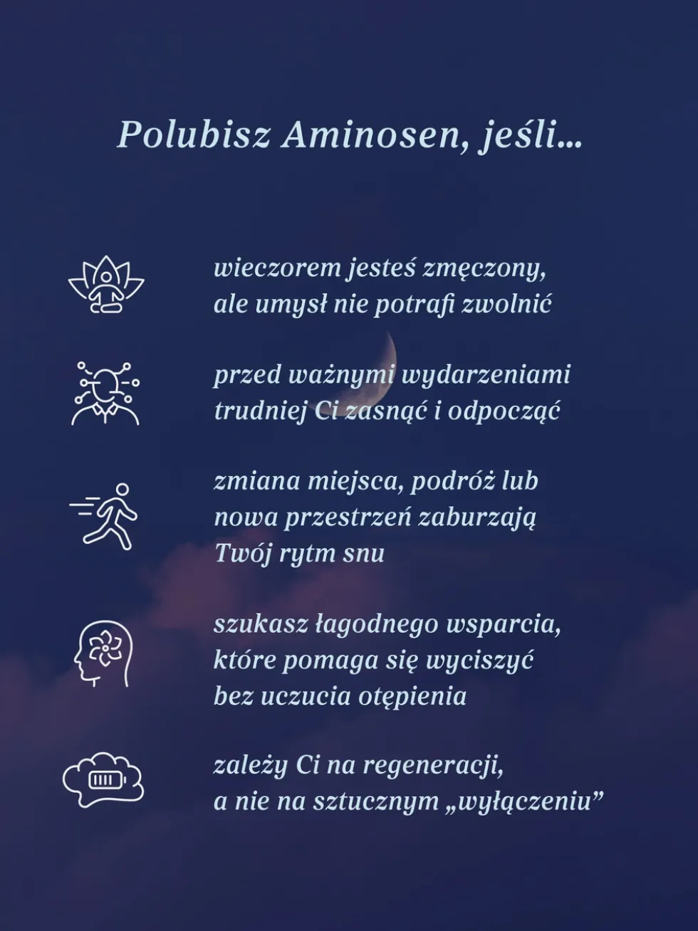 Aminosen - aminokwasowa mieszanka na sen
