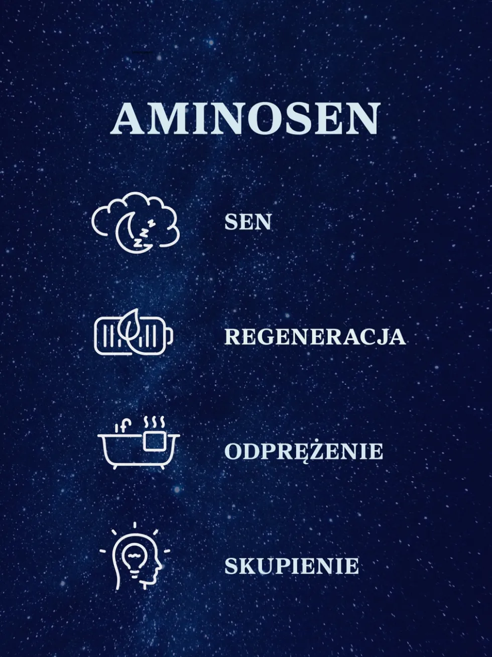 Aminosen - aminokwasowa mieszanka na sen