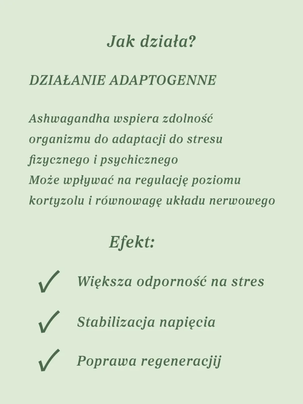 Ashwagandha krople