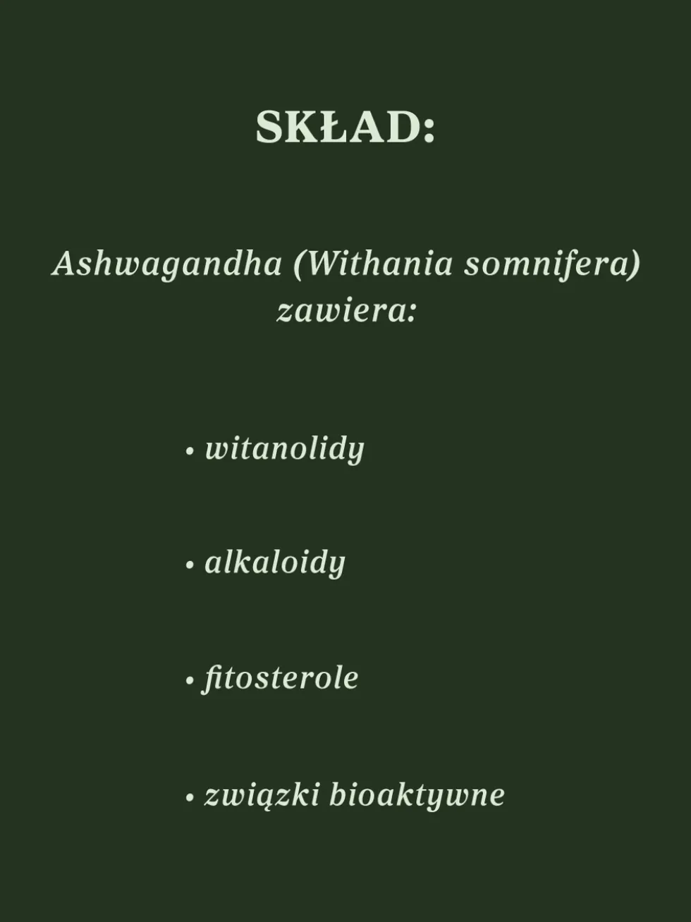 Ashwagandha krople