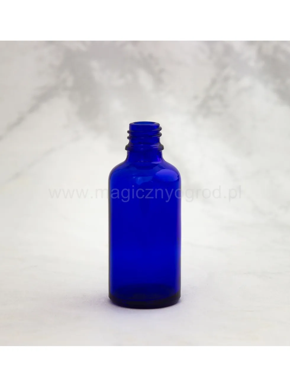 Butelka z niebieskiego szkła 10ml - 100ml gwint 18mm