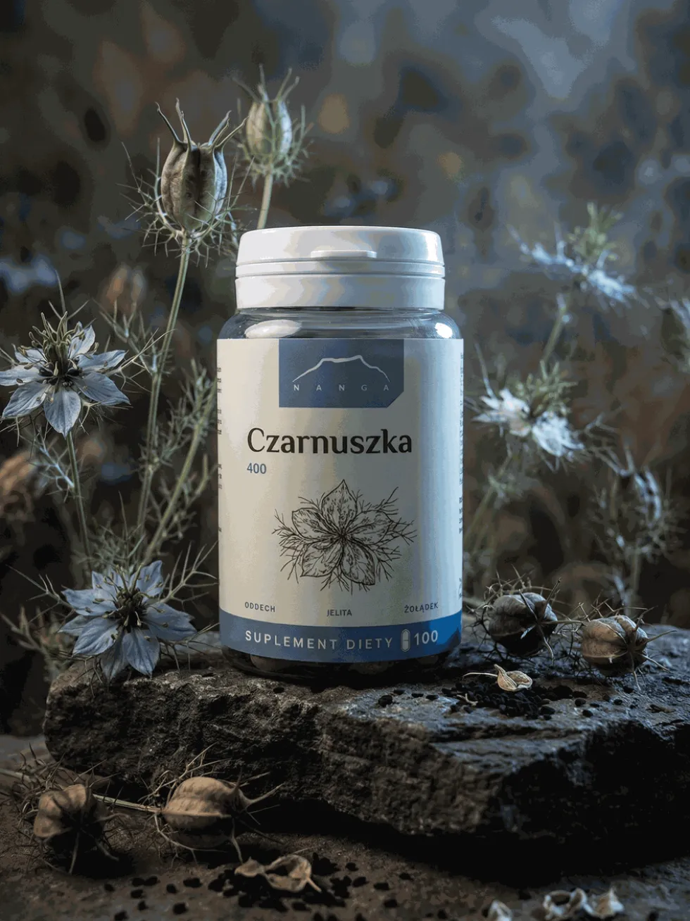 Czarnuszka ekstrakt 100 kapsułek x 400 mg