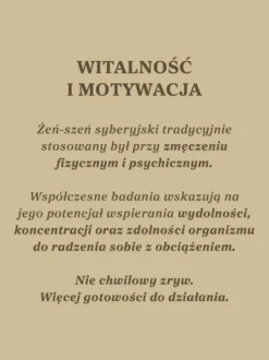 Żeń-szeń syberyjski nalewka 1:1