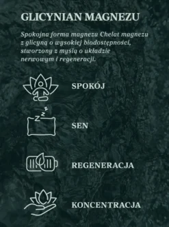 Glicynian magnezu - chelat