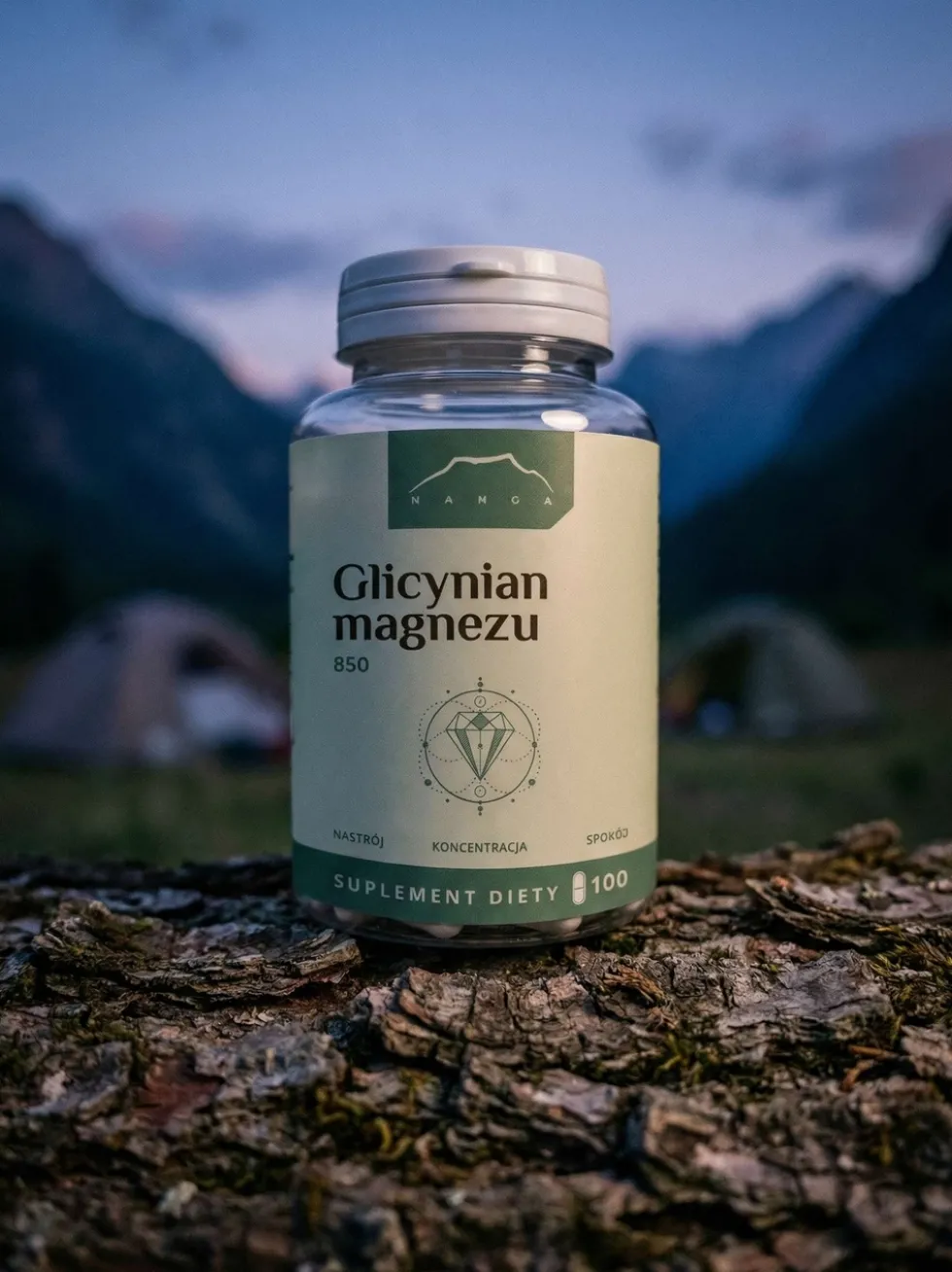 Glicynian magnezu - chelat