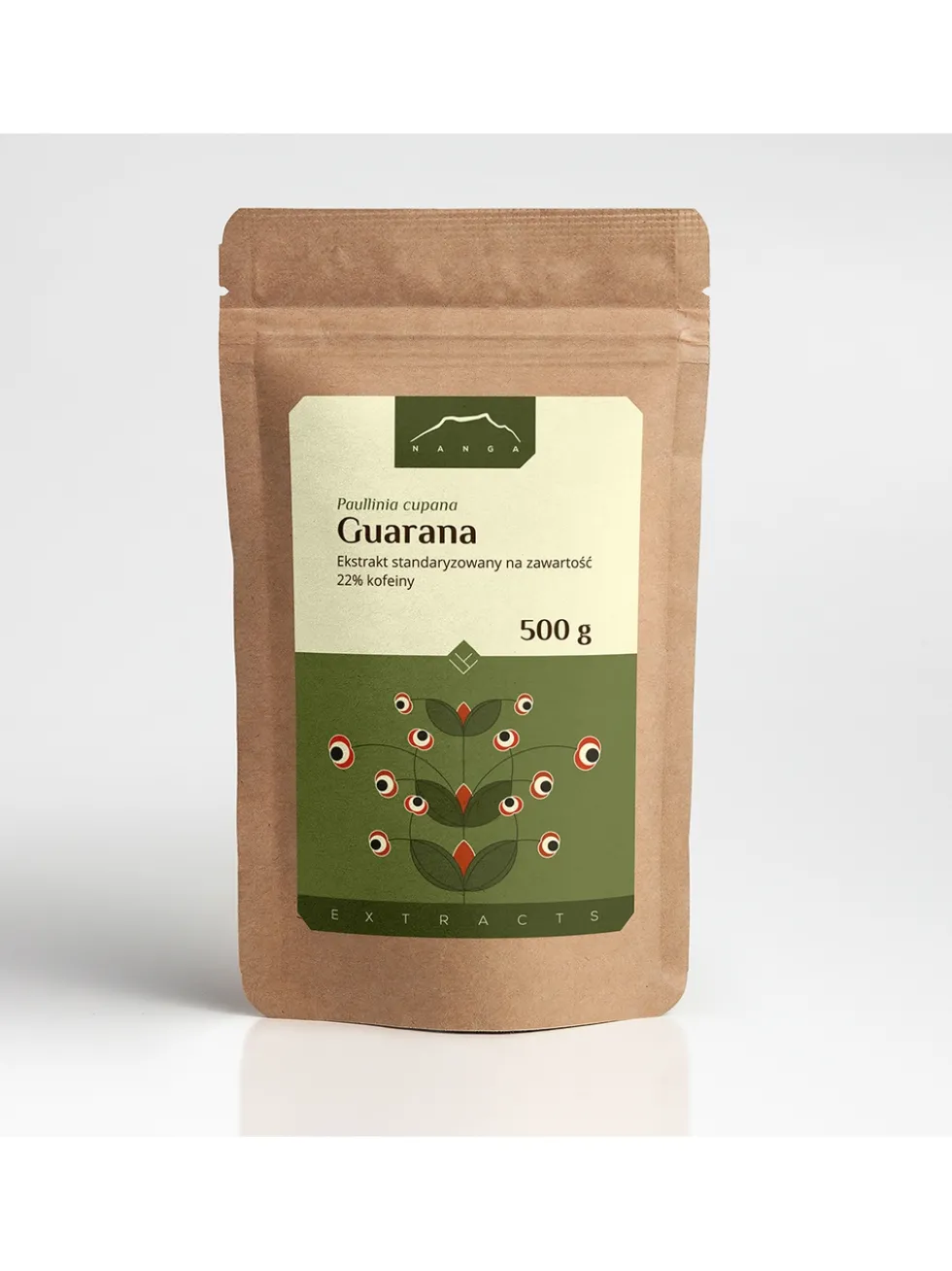 Guarana ekstrakt 22% kofeiny