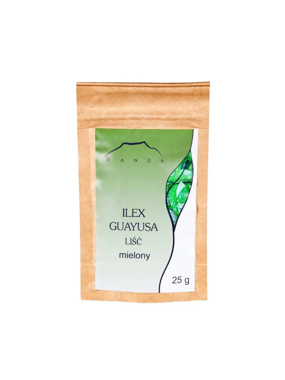 Ilex guayusa liść