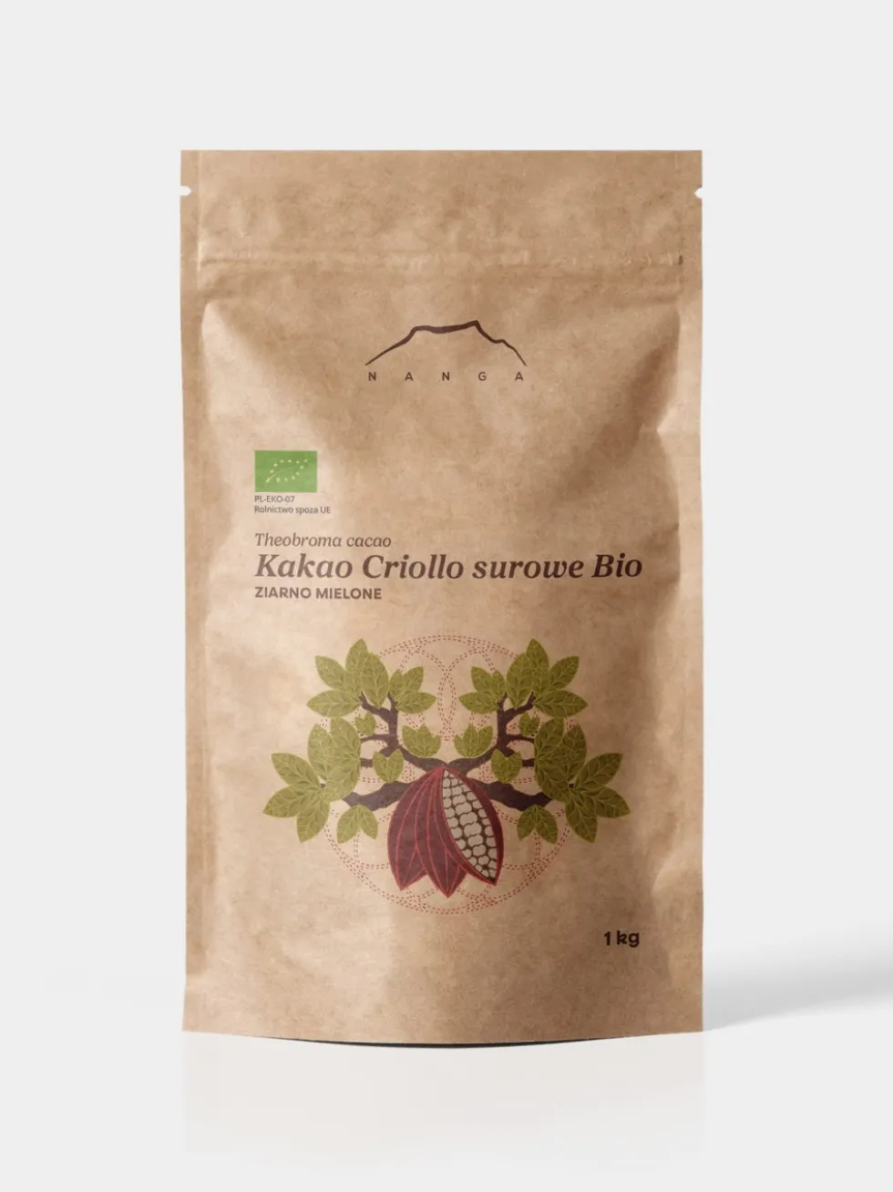 Kakao Criollo Bio surowe raw