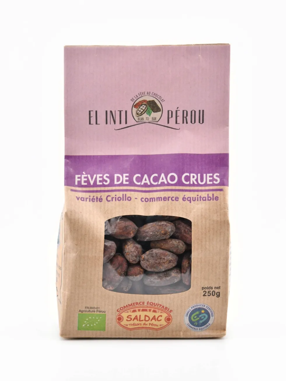 Kakao Criollo Bio surowe raw