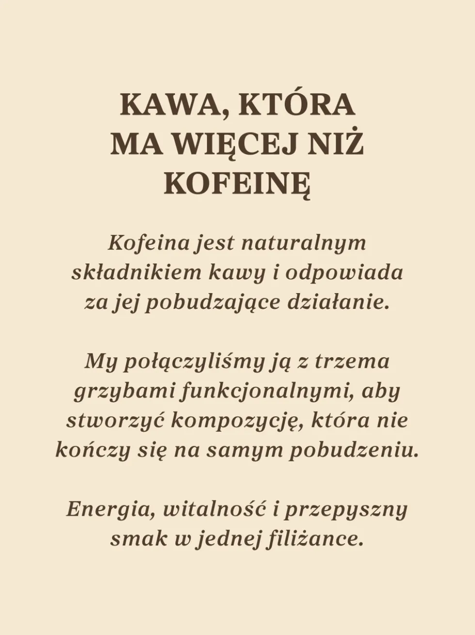 Kawa Trzy Grzyby