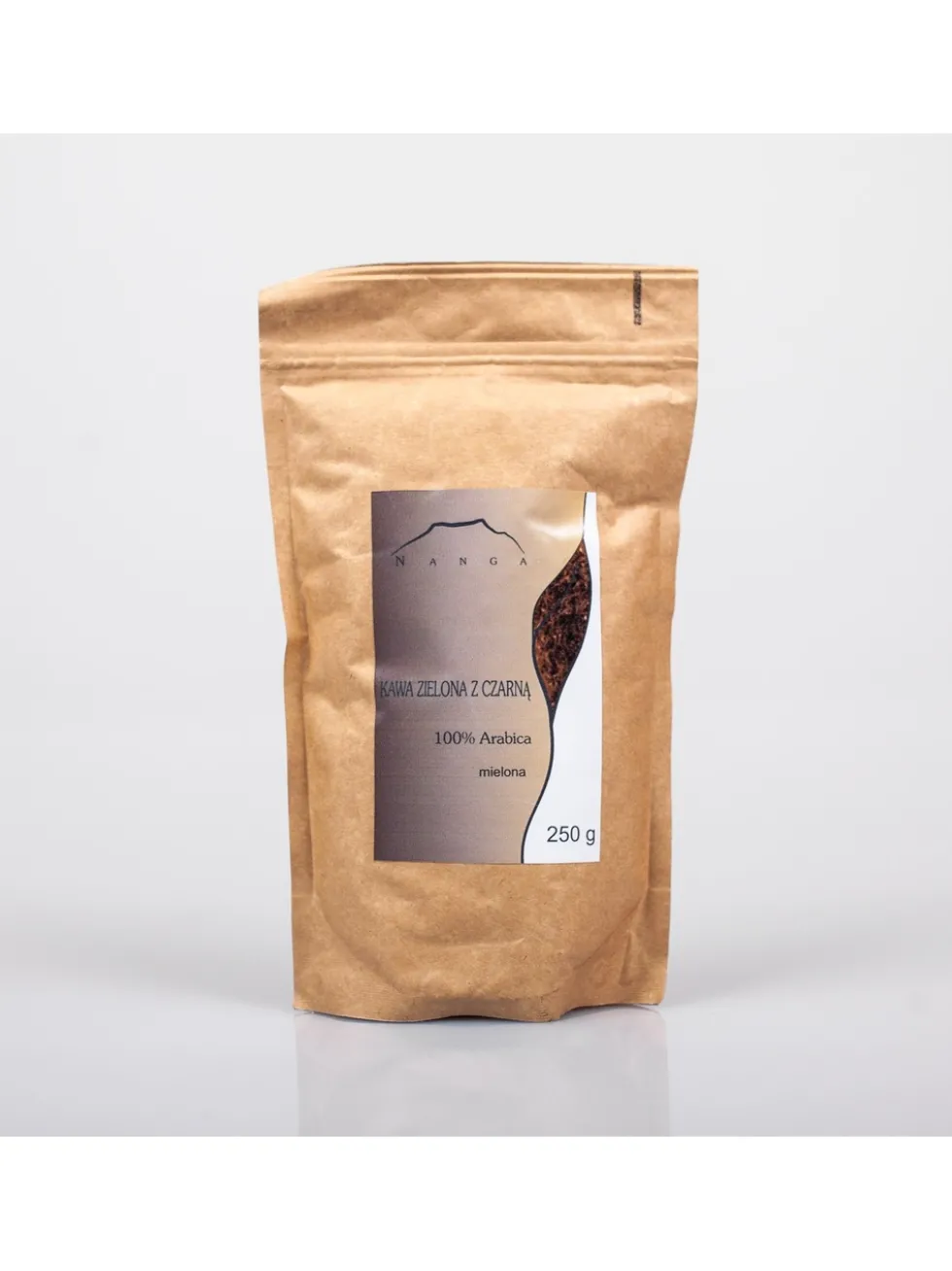 Kawa zielona z czarną 100% Arabica Santos