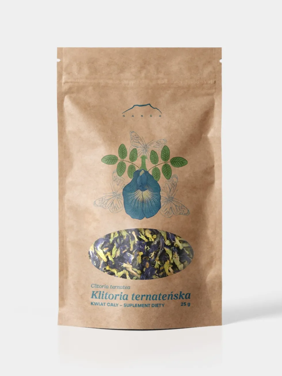 Klitoria ternateńska kwiat