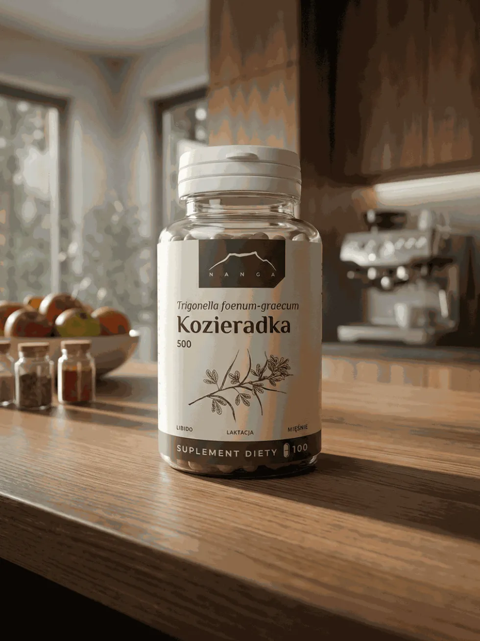 Kozieradka ekstrakt 40% w kapsułkach