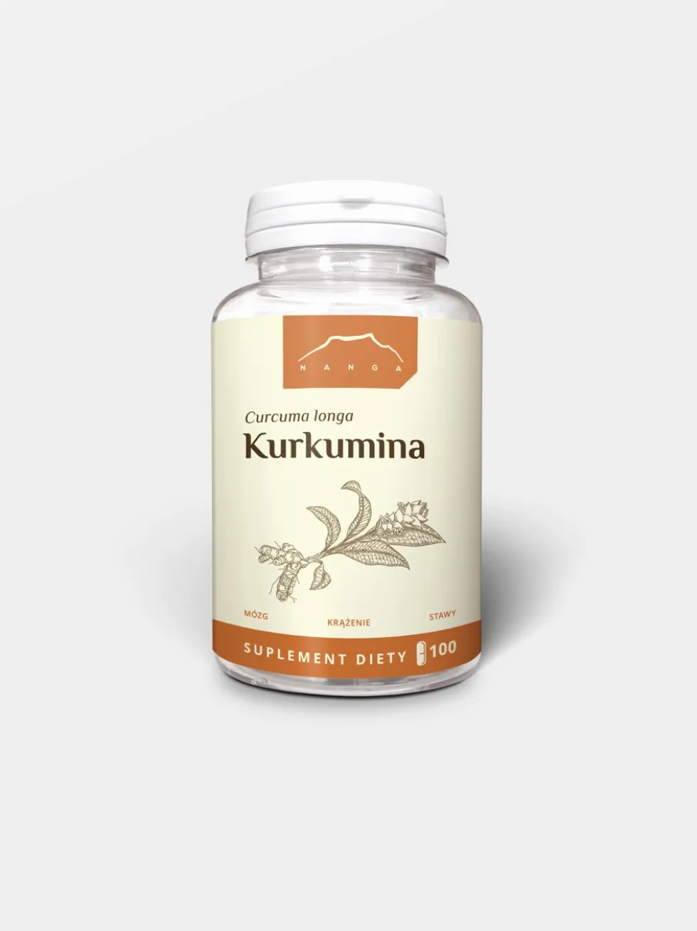 Kurkumina z piperyną ekstrakt 100 kapsułek x 500 mg