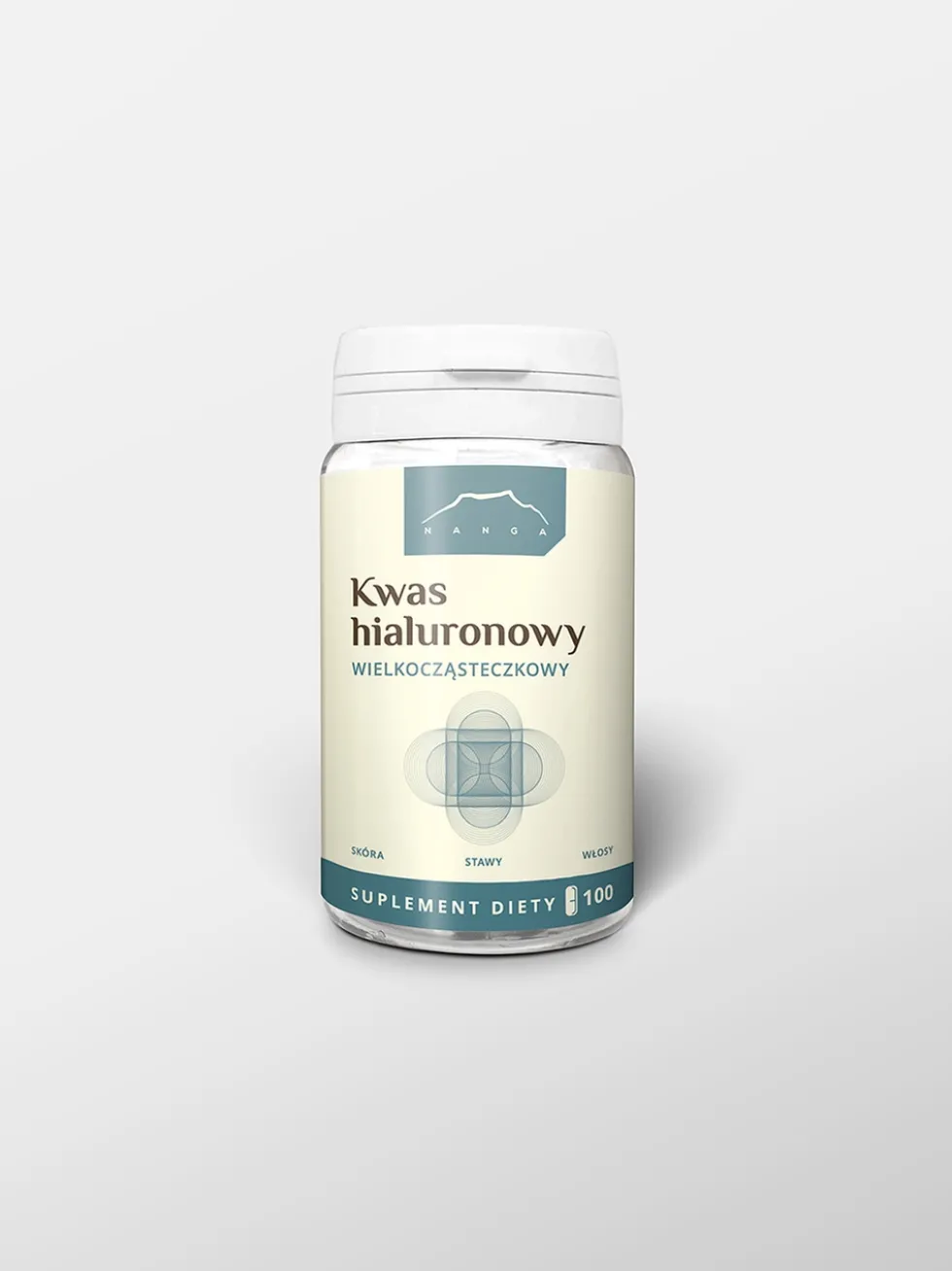 Kwas hialuronowy HMW Strong 100 kapsułek x 200mg