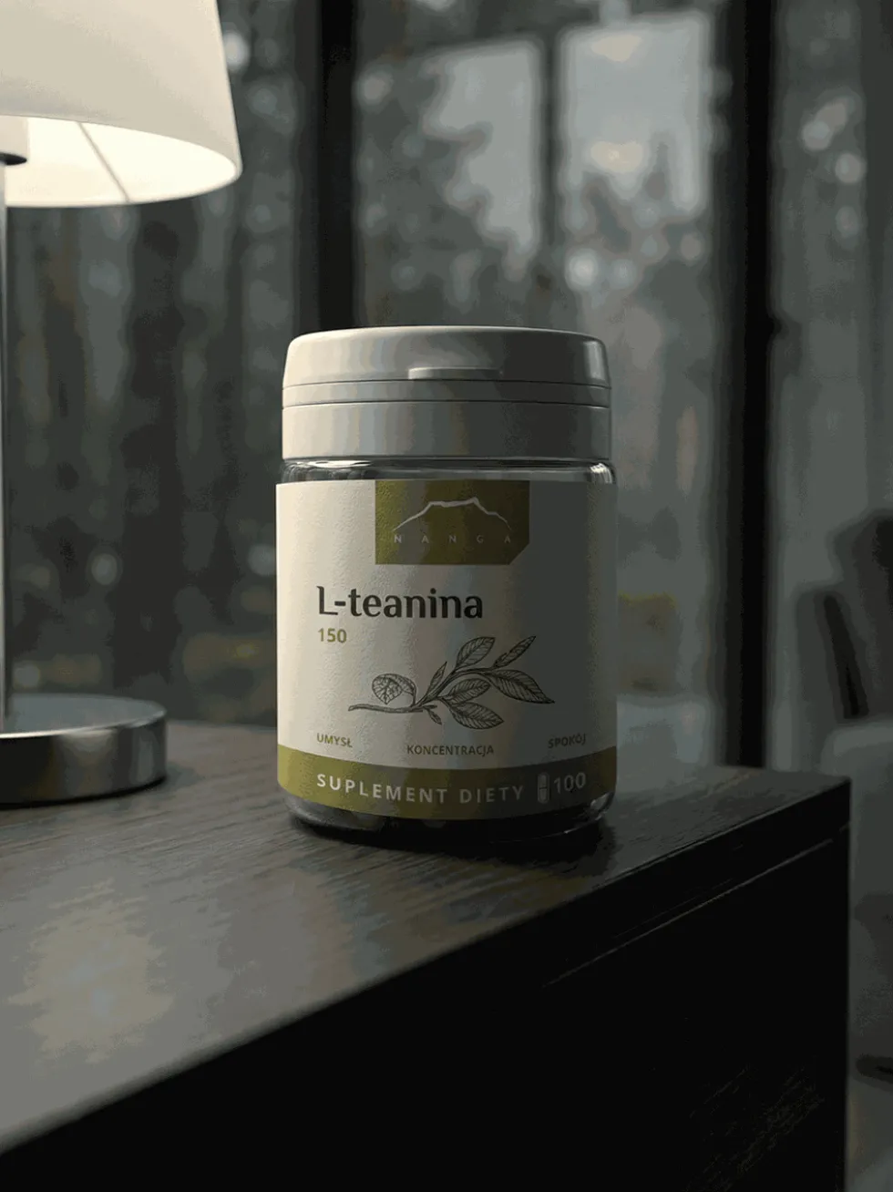 L-teanina kapsułki 150 mg
