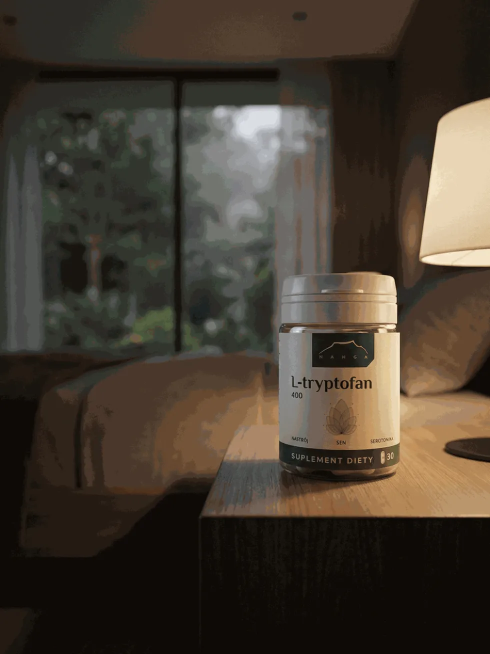 L-tryptofan kapsułki 400 mg