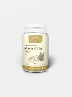 Maca żółta w kapsułkach BIO x500mg