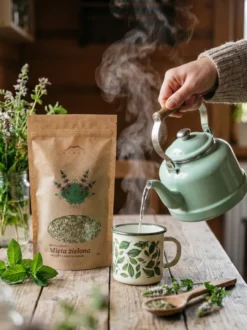 Mięta zielona spearmint liść
