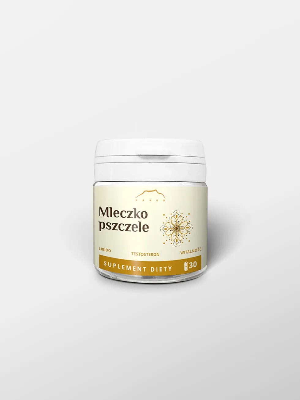 Mleczko pszczele liofilizowane kapsułki 200 mg