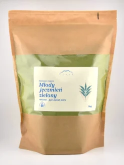 Młody jęczmień zielony