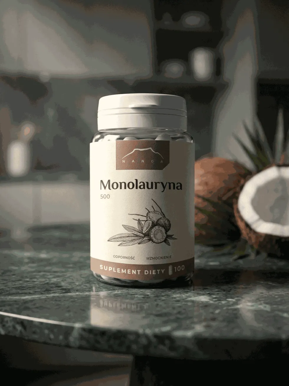 Monolauryna 100 kapsułek x 500 mg