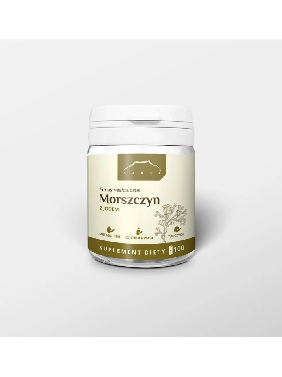 Morszczyn ekstrakt - jod organiczny 100 kapsułek x 200 mg