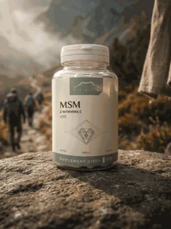 MSM z witaminą C 100 kapsułek x 600 mg