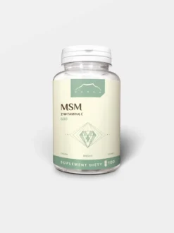 MSM z witaminą C 100 kapsułek x 600 mg