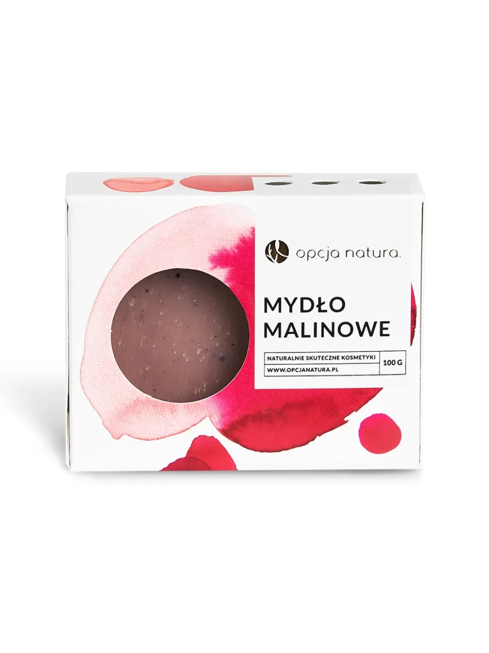 Mydło malinowe Opcja Natura 100g