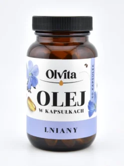Olej lniany w kapsułkach Olvita