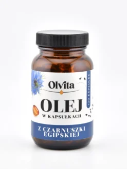 Olej z czarnuszki egipskiej w kapsułkach Olvita