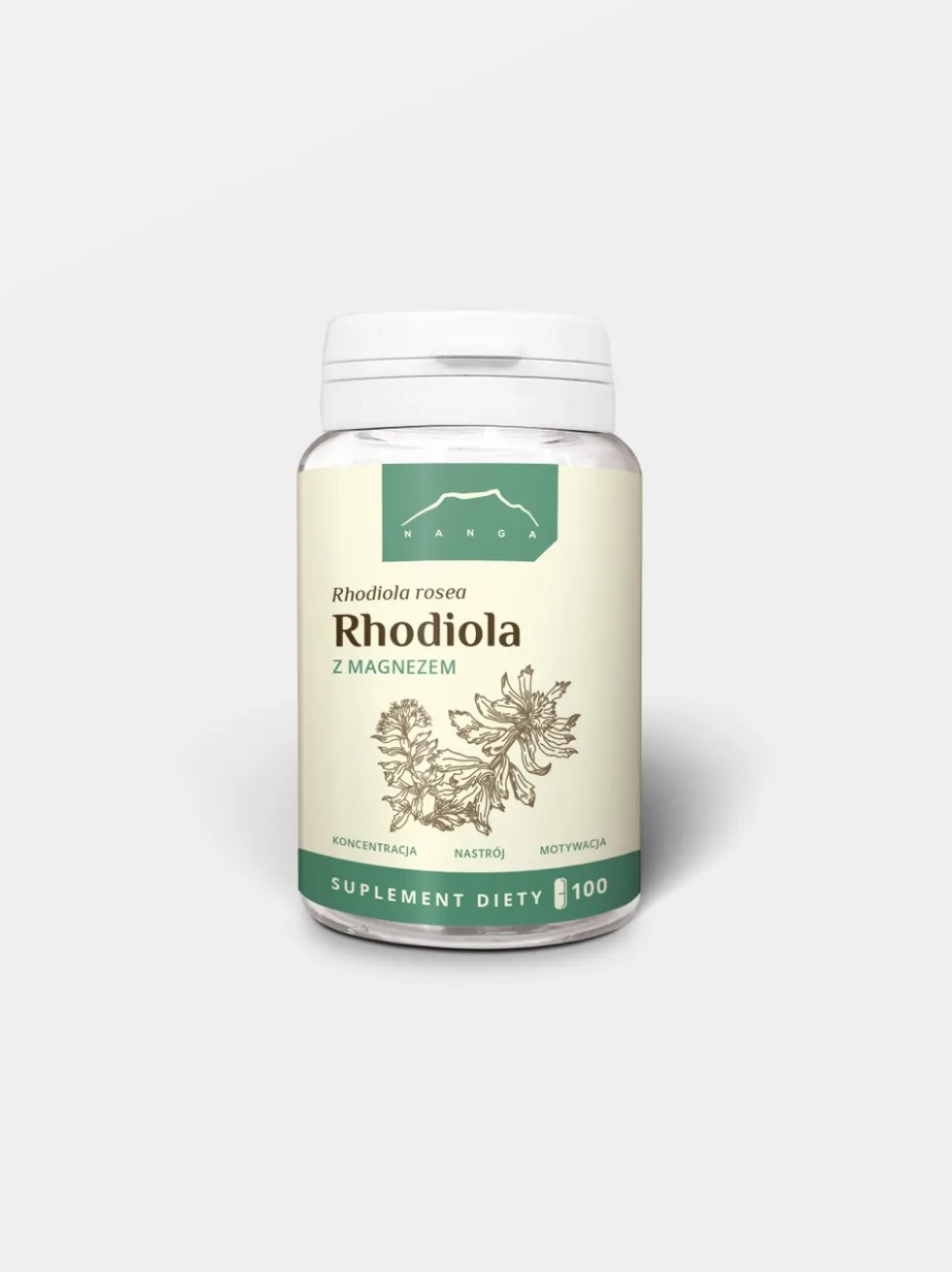 Rhodiola z magnezem kapsułki x 550 mg