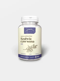Szałwia czerwona ekstrakt w kapsułkach 600 mg - DanShen