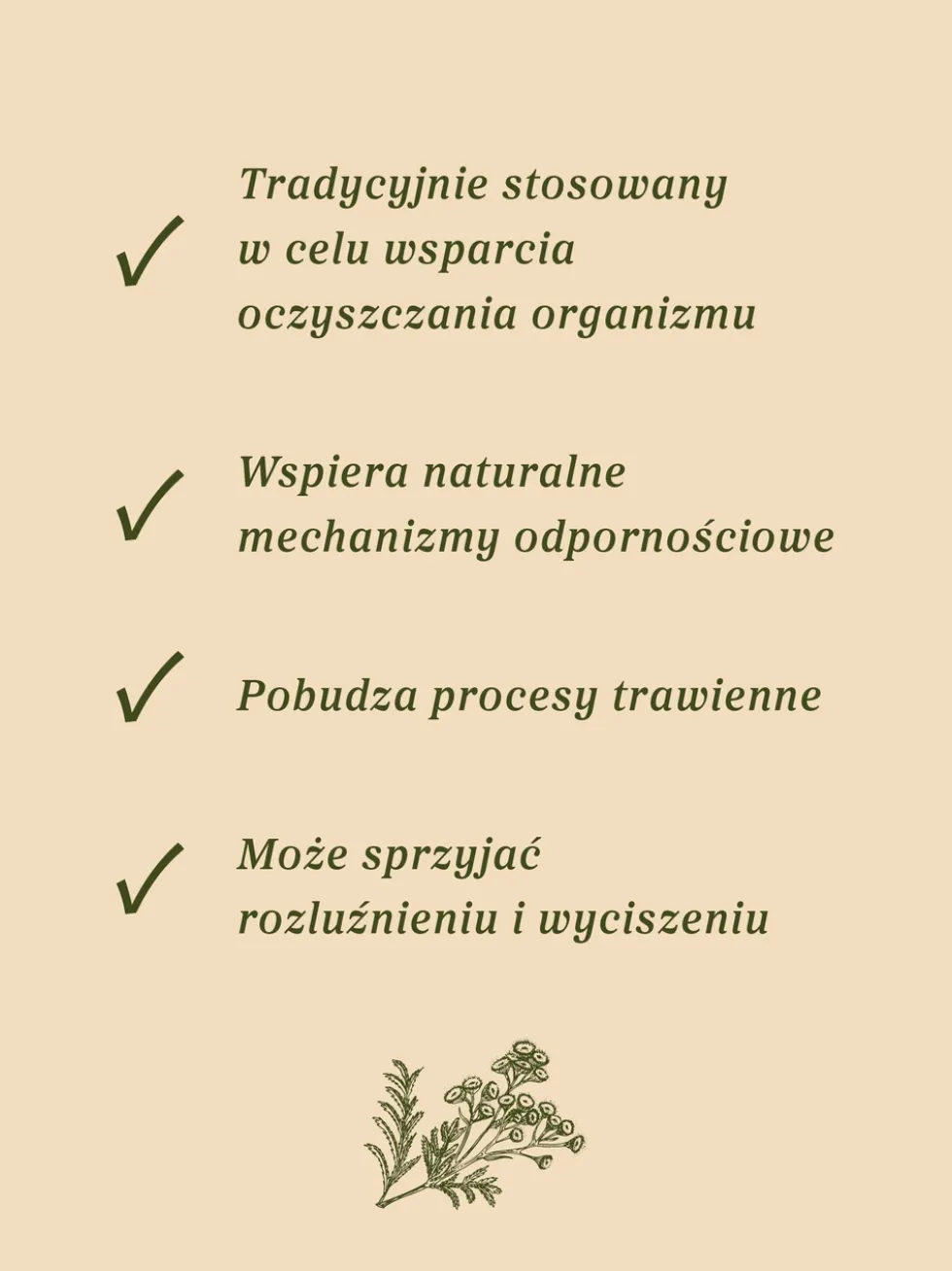 Wrotycz kwiat dziko rosnący