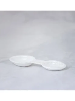 Łyżeczka dwustronna 2/1ml biała