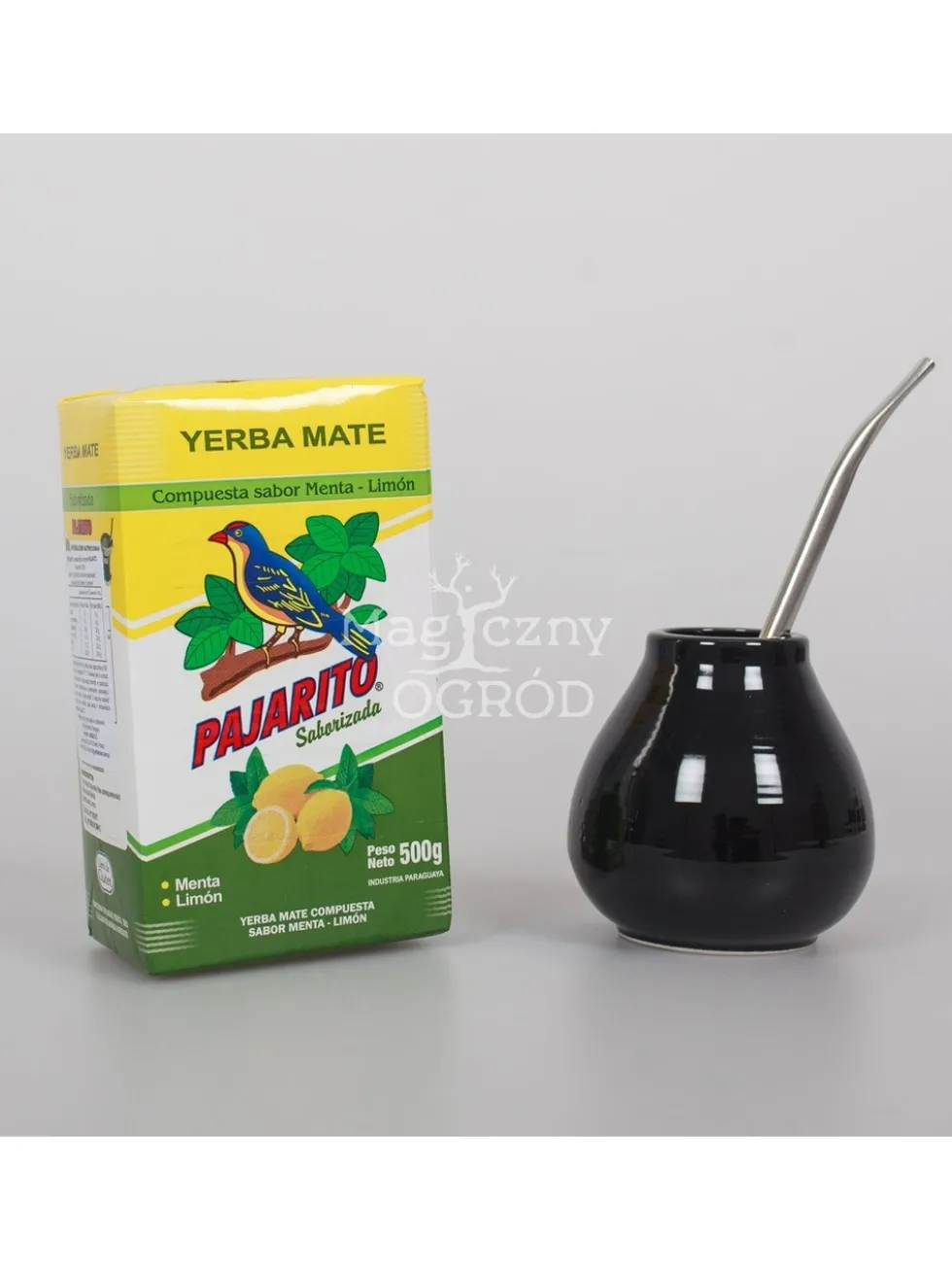 ZESTAW z Yerba Mate Pajarito Mięta - Lemon